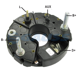 [07GA1543] RECTIFICADOR SCANIA MB MERCEDES BENZ VOLVO 105AMP 14X35A 3X35A TRIDIODO (GA301) TIPO BOSCH