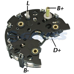 [07GA1740] RECTIFICADOR CHEVROLET CORSA 70AMP 6X35A(GA214 GA223) TIPO BOSCH