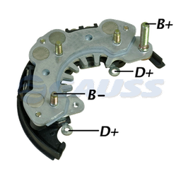 [07GA1761] RECTIFICADOR NISSAN 100NX PRIMERA MAZDA FTR 95AMP 8X35A TRIDIODO (GA251) TIPO HITACHI