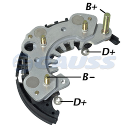 [07GA1762] RECTIFICADOR NISSAN PRIMERA MAZDA 121 85AMP 6X35A TRIDIODO 103MM TIPO HITACHI