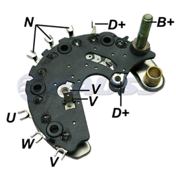 [07GA1841] RECTIFICADOR PEUGEOT 120AMP 6X50A TIPO VALEO