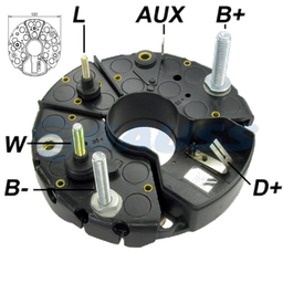 [07GA1959] RECTIFICADOR SCANIA VOLVO MB MERCEDES BENZ 140AMP 14X35A TIPO BOSCH