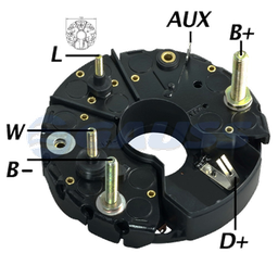 [07GA1989] RECTIFICADOR BUSES IVECO MB MERCEDES BENZ SCANIA 105AMP 8X35A3X35 TRIDIODO (GA301 GA304) TIPO BOSCH