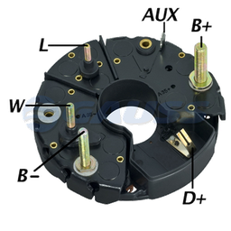 [07GA1995] RECTIFICADOR BUSES IVECO MB MERCEDES BENZ 1113 VOLVO NL10 NL12 90AMP 8X35A AVALANCHE (ZENER) 35A (GA304) TIPO BOSCH