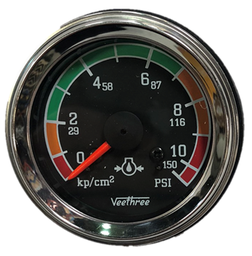 [16117285] MARCADOR ACEITE MECANICO 150PSI ESCALA COLOR