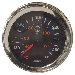 [16050837] MARCADOR TEMPERATURA AGUA MECANICO 144" 3.66M ARO CROMADO