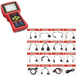 [04X318] ESCANER X-318 MULTIMARCA (PRUEBA DE ACTUADORES, LECTOR DE FLUJO DE DATOS, BORRAR CODIGOS DE FALLA) MOTOCICLETA