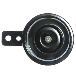 [12GM13006] PITO UNIVERSAL NEGRO 12V 105DB 65MM /CAJA. SOPORTE LARGO MOTOCICLETA